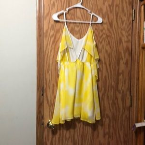 Yellow Spring dress.